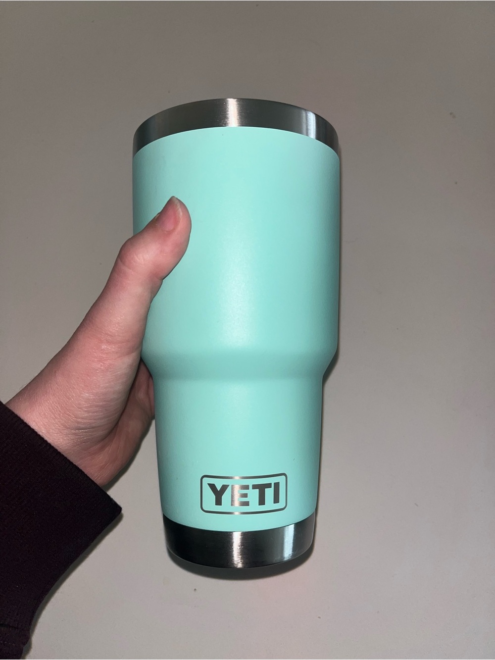 Yeti Mint Green Insulated Tumbler
